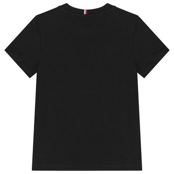 Boys Black Logo T-Shirt