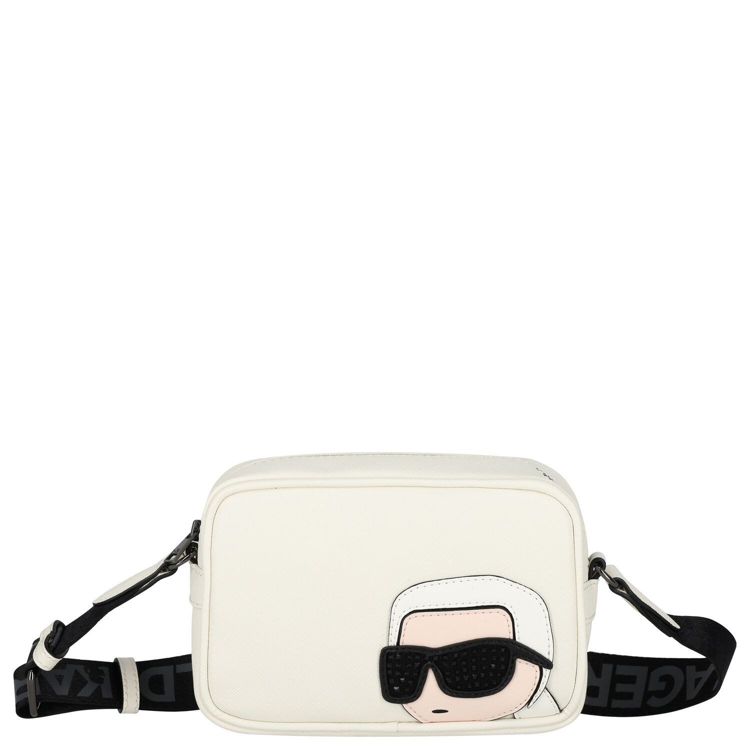 Girls Ivory Logo Ikonik Karl Bag, 1, hi-res