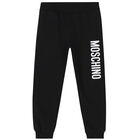 Black Logo Joggers, 1, hi-res
