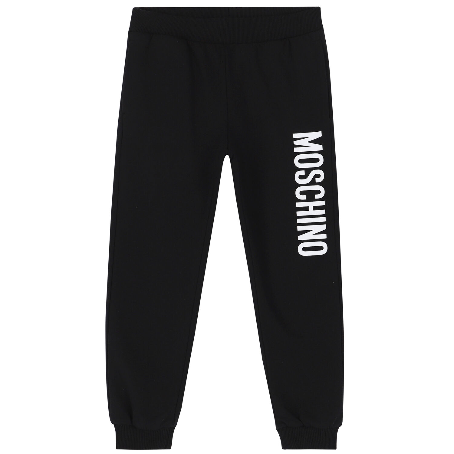 Black Logo Joggers, 1, hi-res