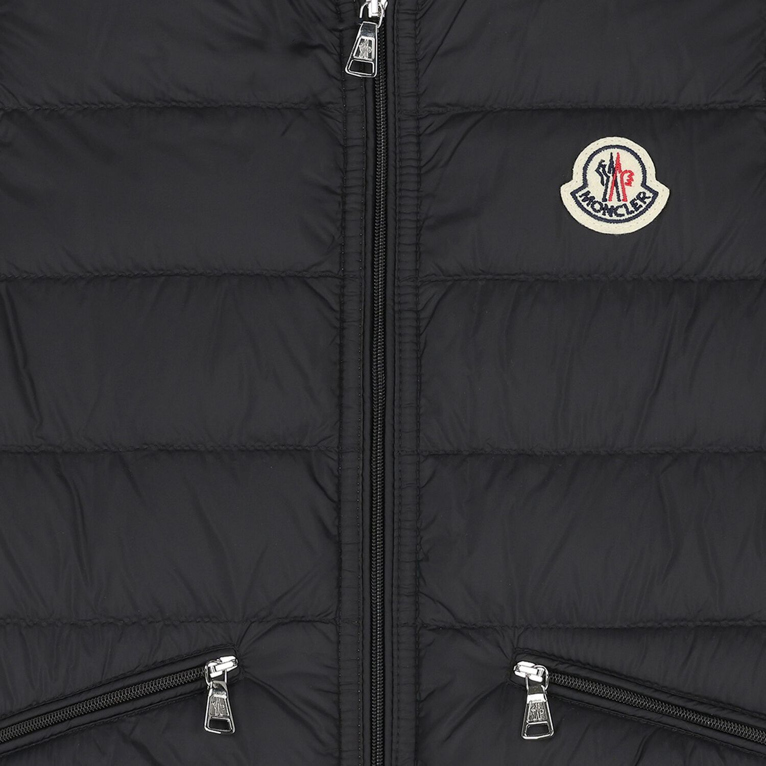 Boys Black Puffer Gilet, 1, hi-res image number null