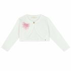 Baby Girls White Knitted Top, 1, hi-res