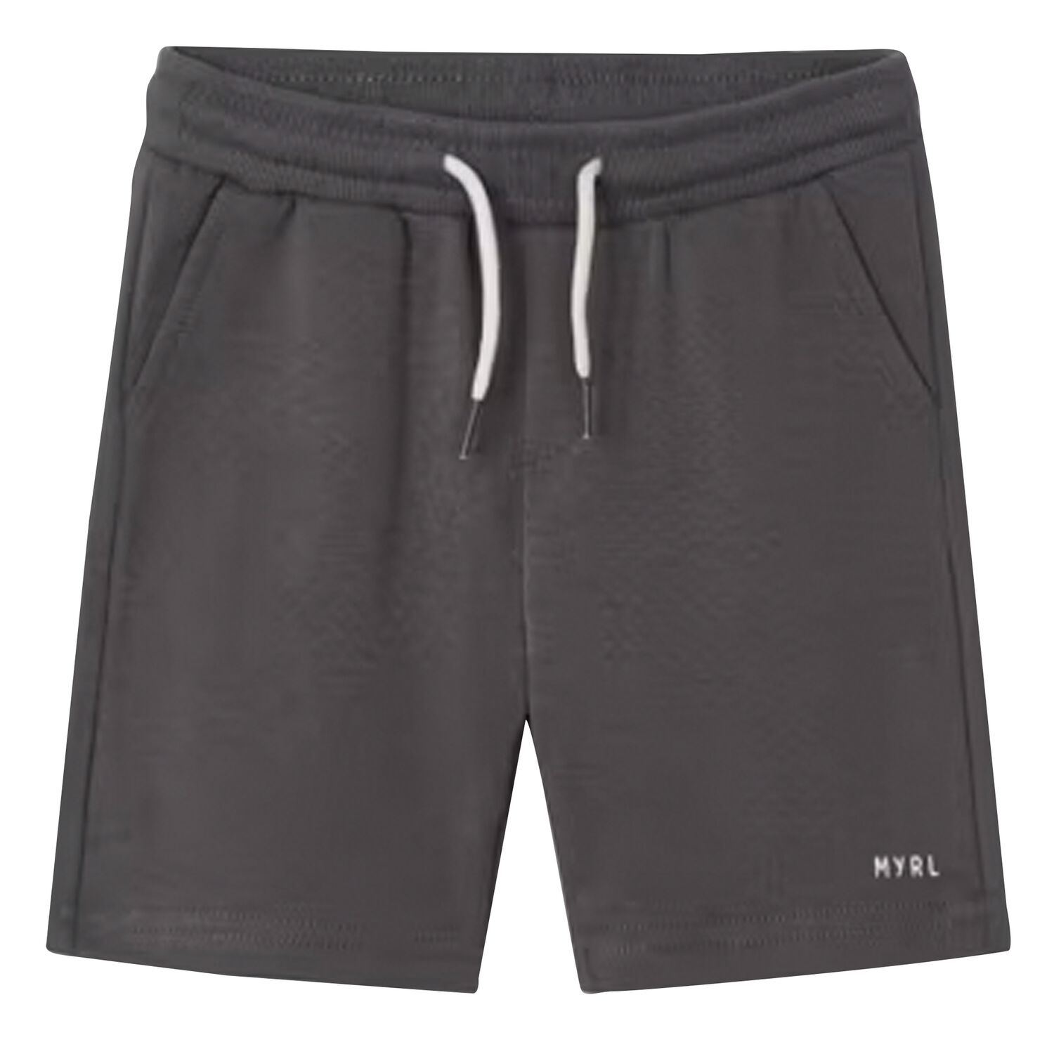 Boys Dark Grey Logo Shorts, 4, hi-res image number null