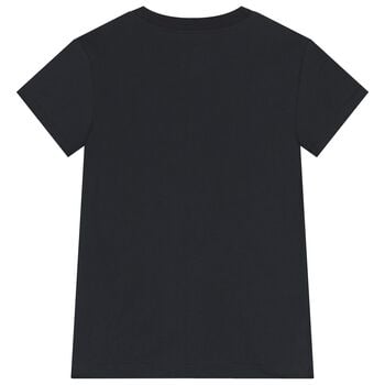 Boys Black Logo T-Shirt