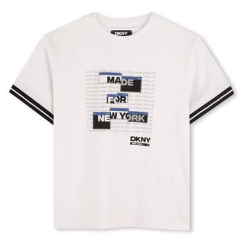 Boys White Logo T-Shirt