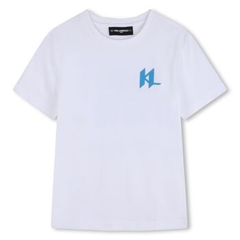 Boys White Logo T-Shirt