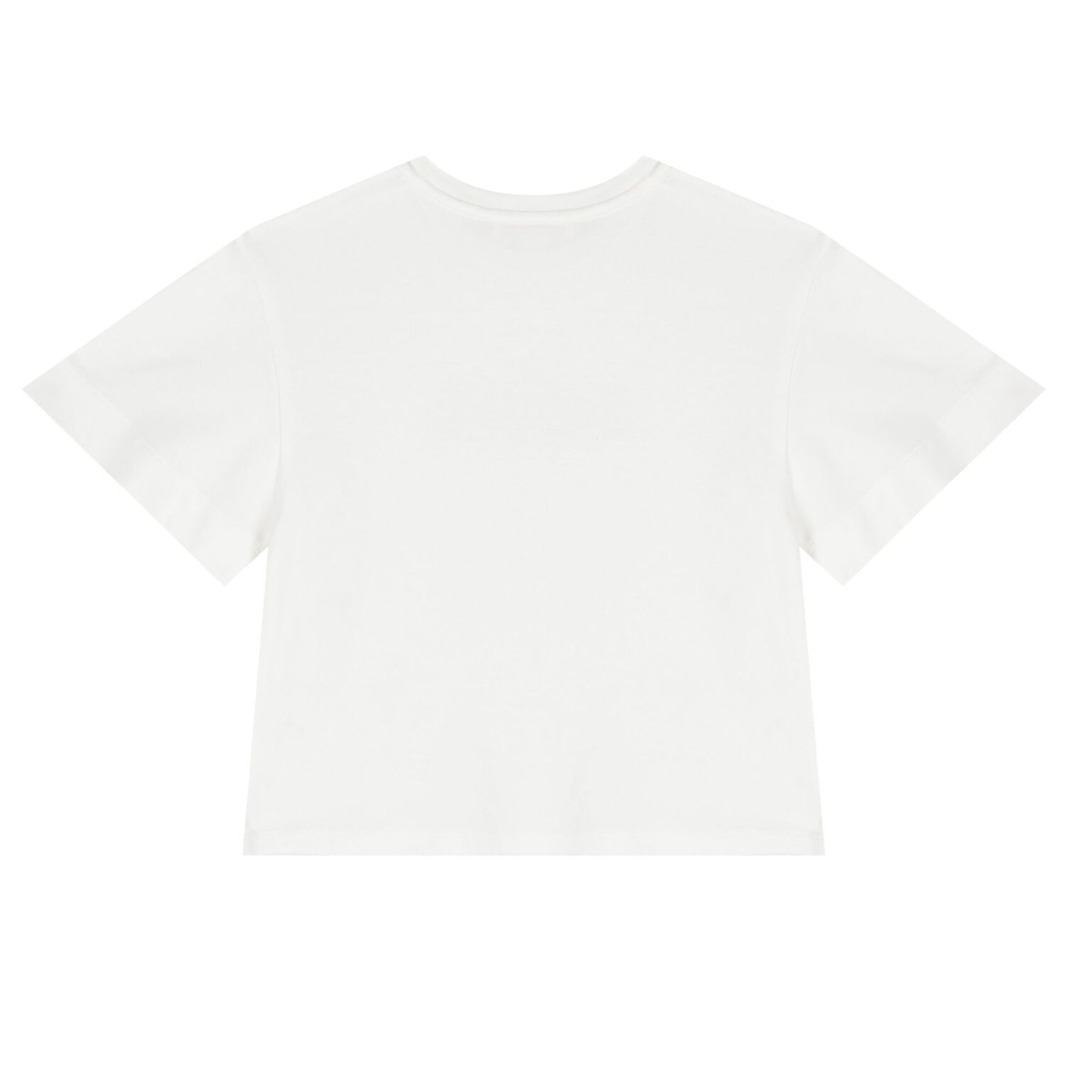 Girls Ivory Logo T-Shirt, 1, hi-res