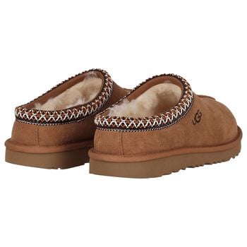 Chestnut Brown Tasman II Suede Mules