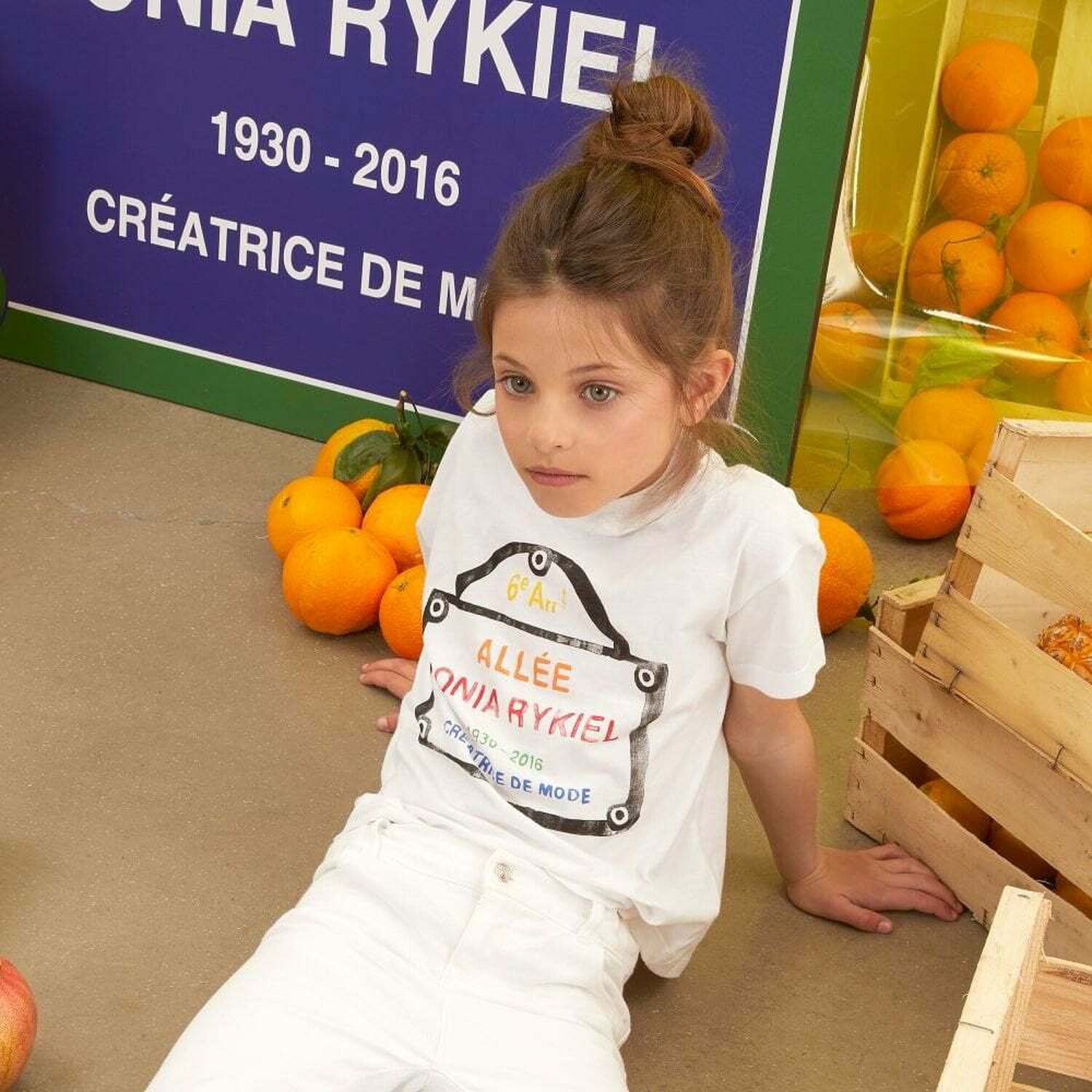 Girls White Etoile T-Shirt, 1, hi-res image number null