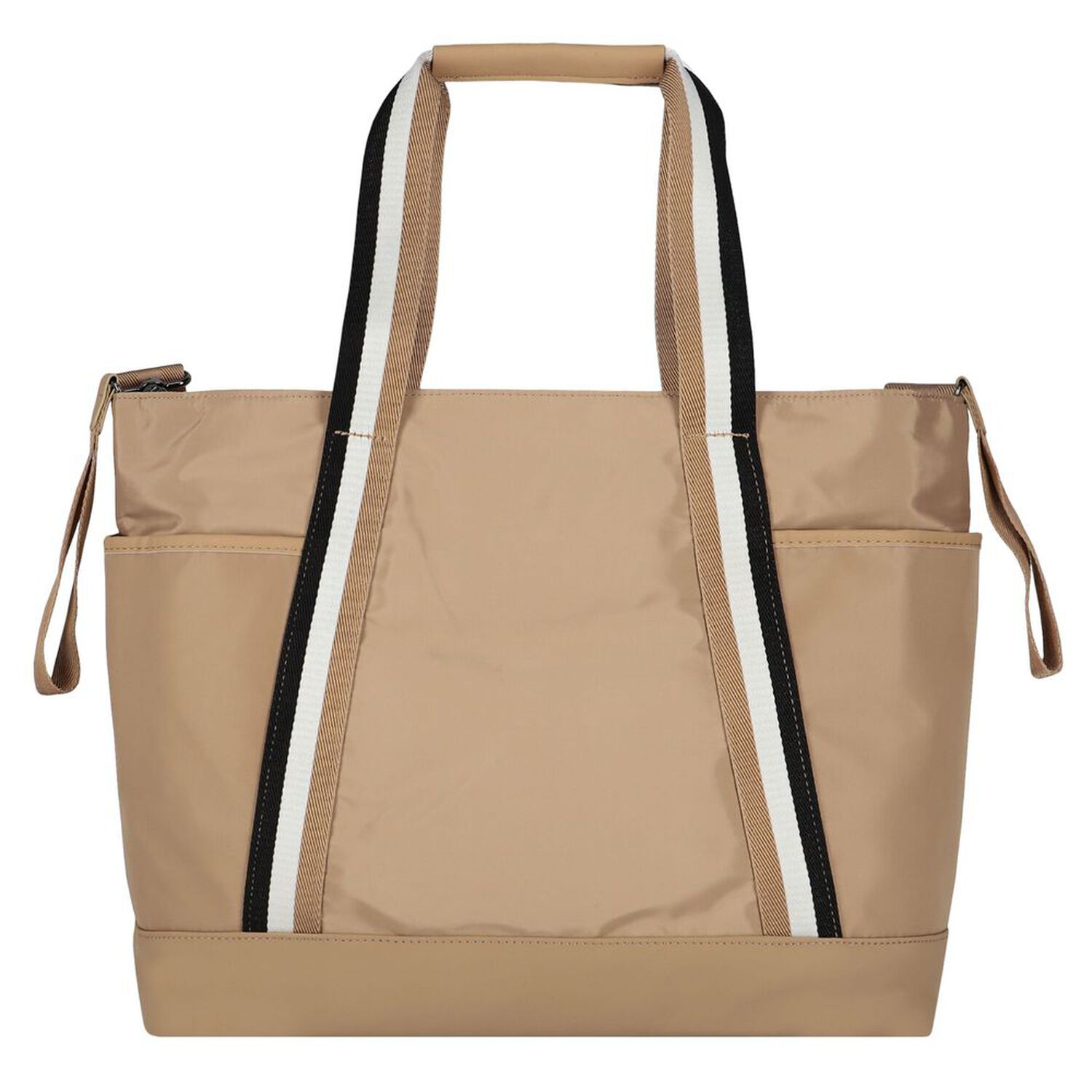 Beige Logo Baby Changing Bag, 1, hi-res