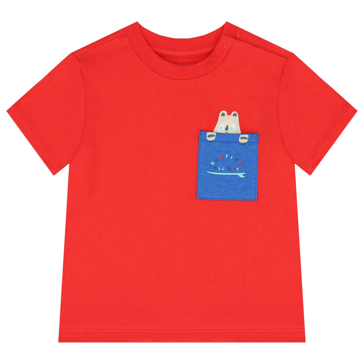 Younger Boys Red & Blue Swim Shorts Set, 1, hi-res image number null