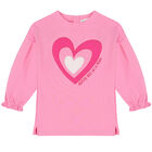 Girls Pink & Blue Heart Leggings Set, 1, hi-res