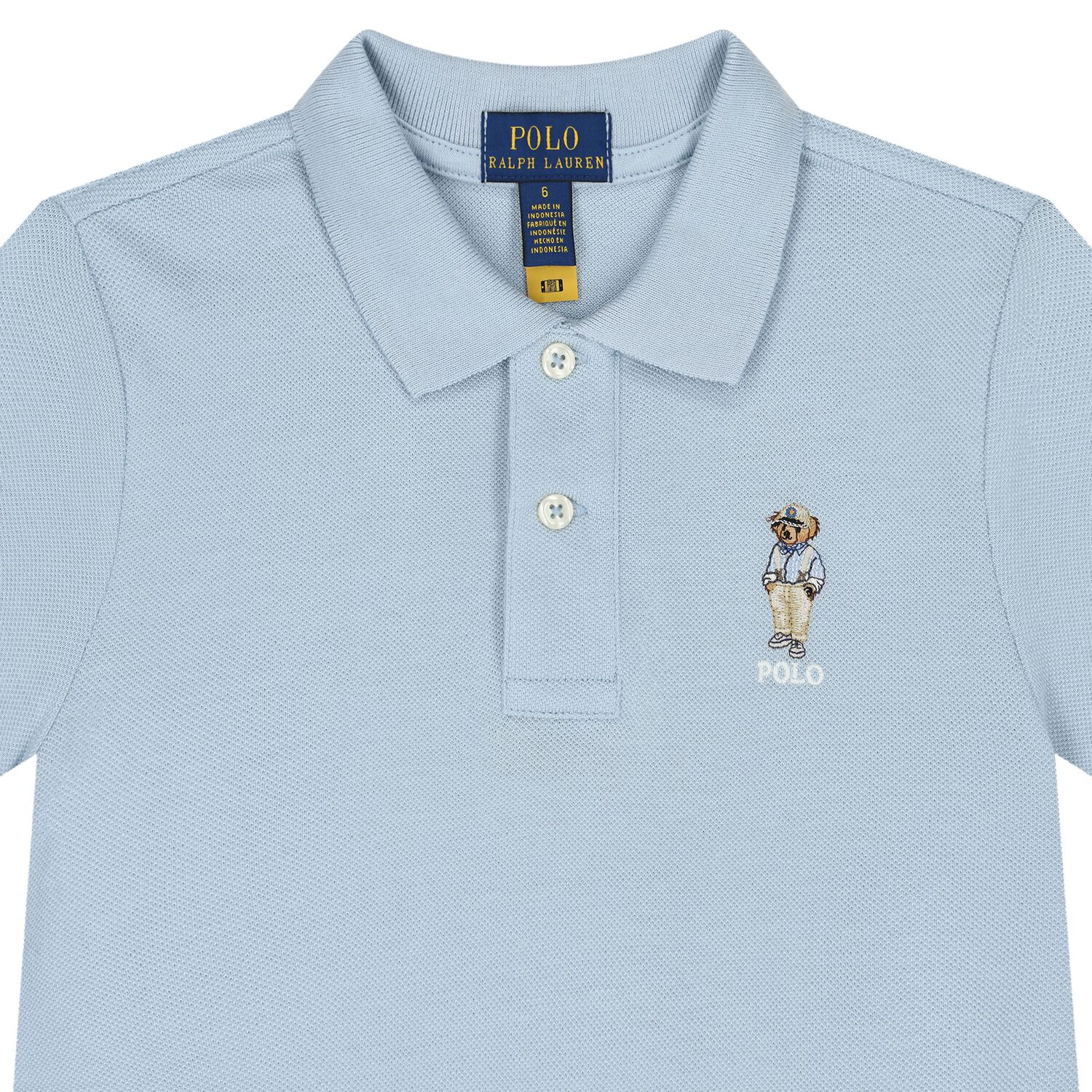 Boys Blue Logo Polo Shirt, 1, hi-res image number null