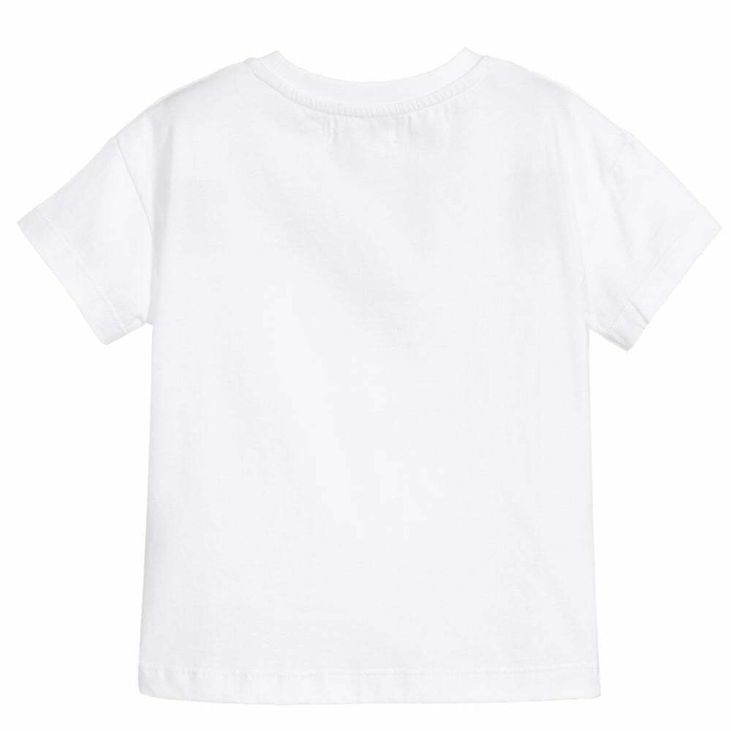 Girls White Etoile T-Shirt, 1, hi-res image number null