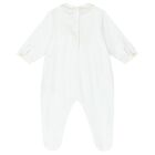 Classic White Babygrow, 1, hi-res