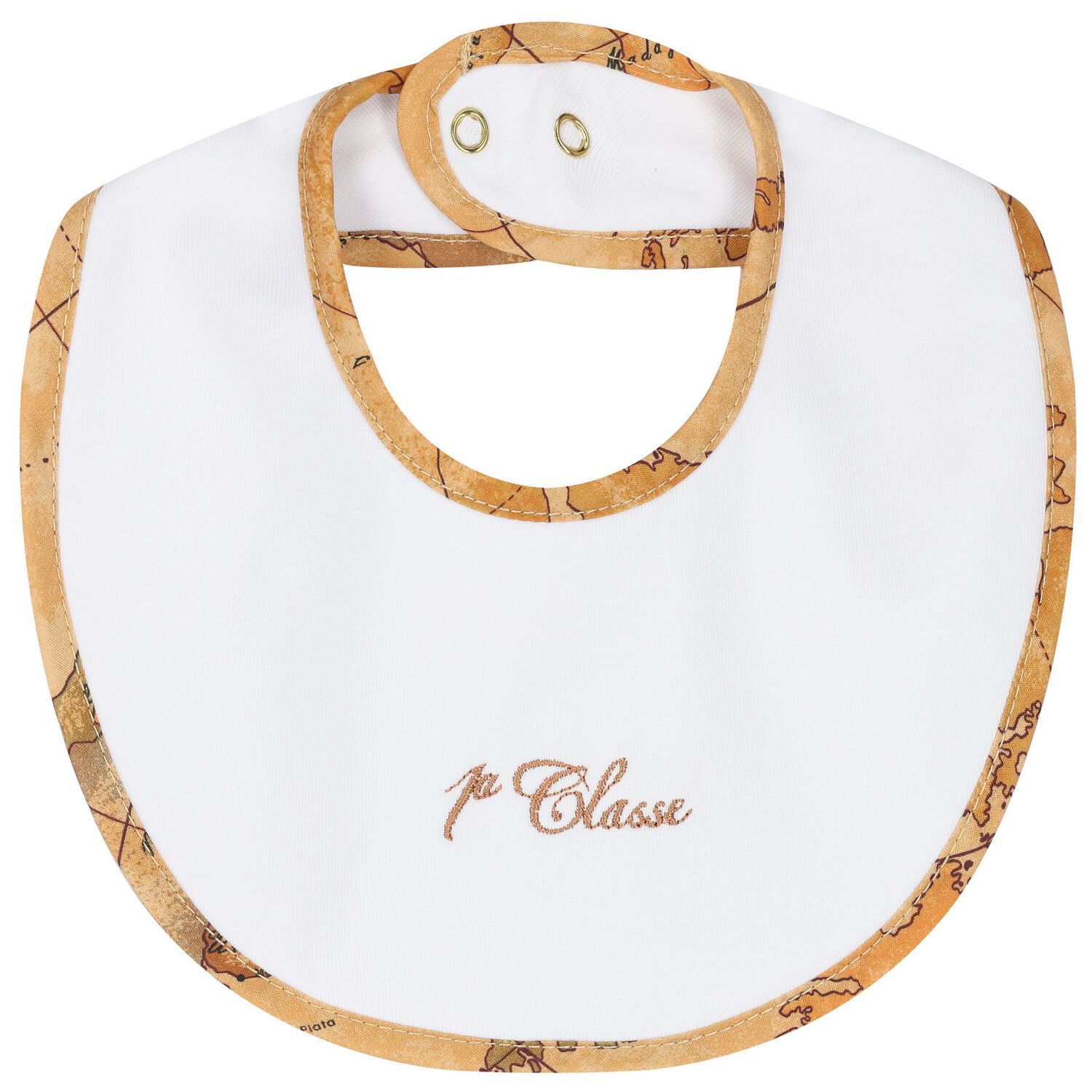 White & Beige Geo Map Babygrow Gift Set, 1, hi-res