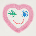 Girls Ivory Heart T-Shirt, 1, hi-res