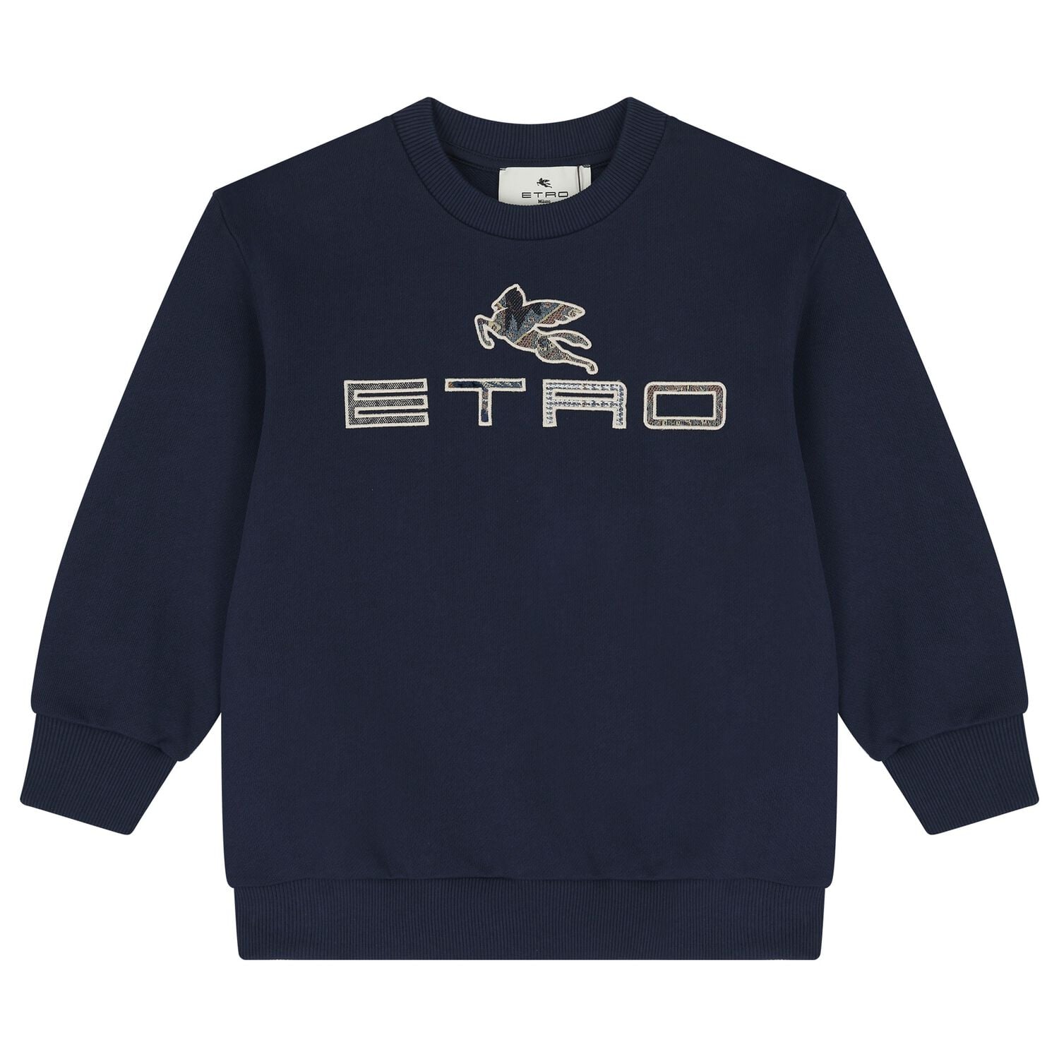 Navy Blue Logo Sweatshirt, 1, hi-res