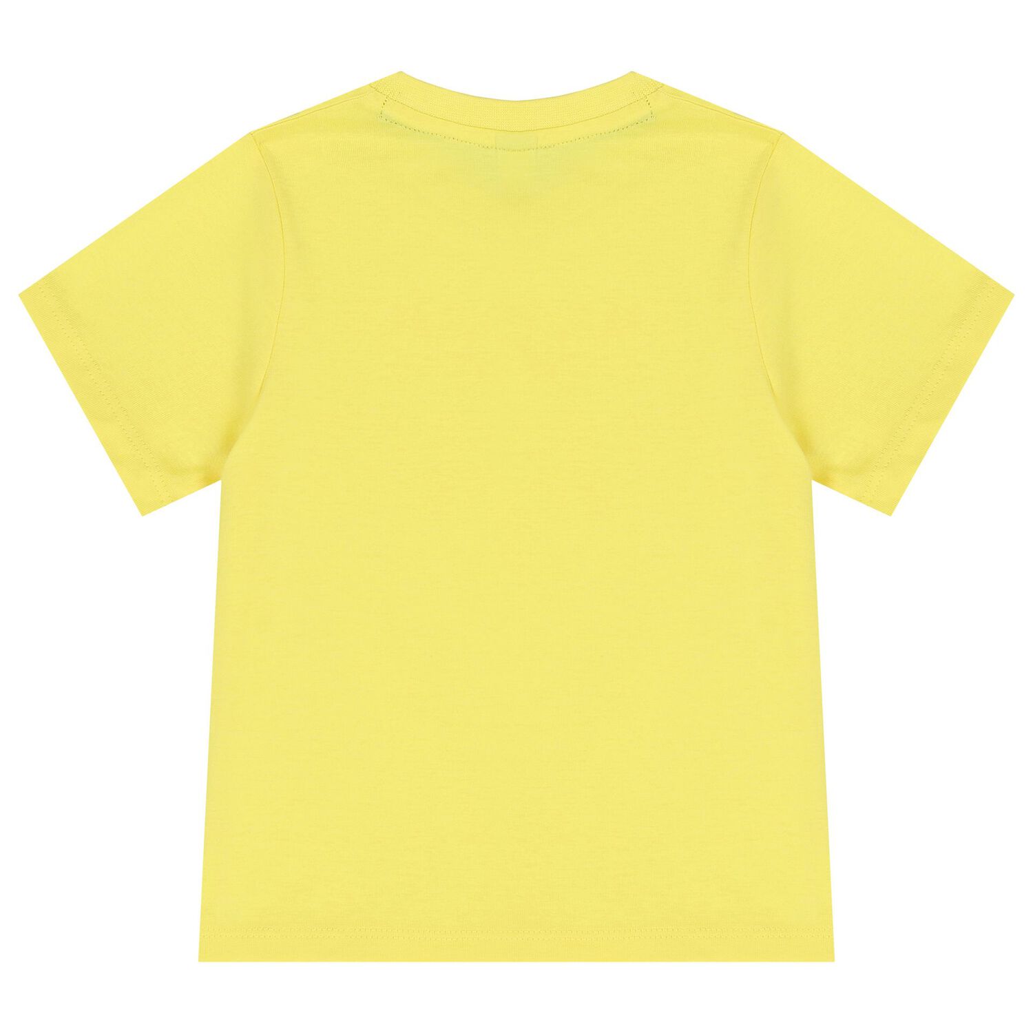 Younger Boys Yellow Logo T-Shirt, 1, hi-res
