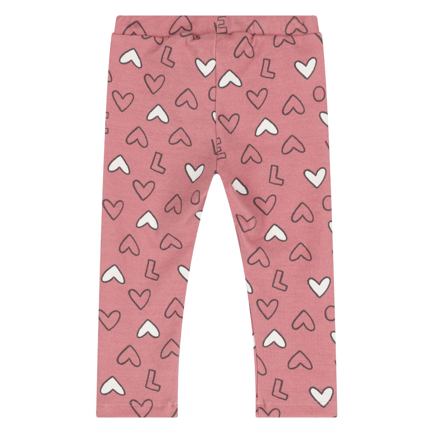 Baby Girls Pink & Ivory Leggings Set, 1, hi-res