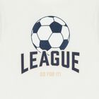 Boys White Soccer Ball T-Shirt, 1, hi-res