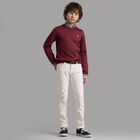 Boys White Denim Jeans, 1, hi-res
