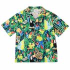 Boys Green Jungle Shirt, 1, hi-res