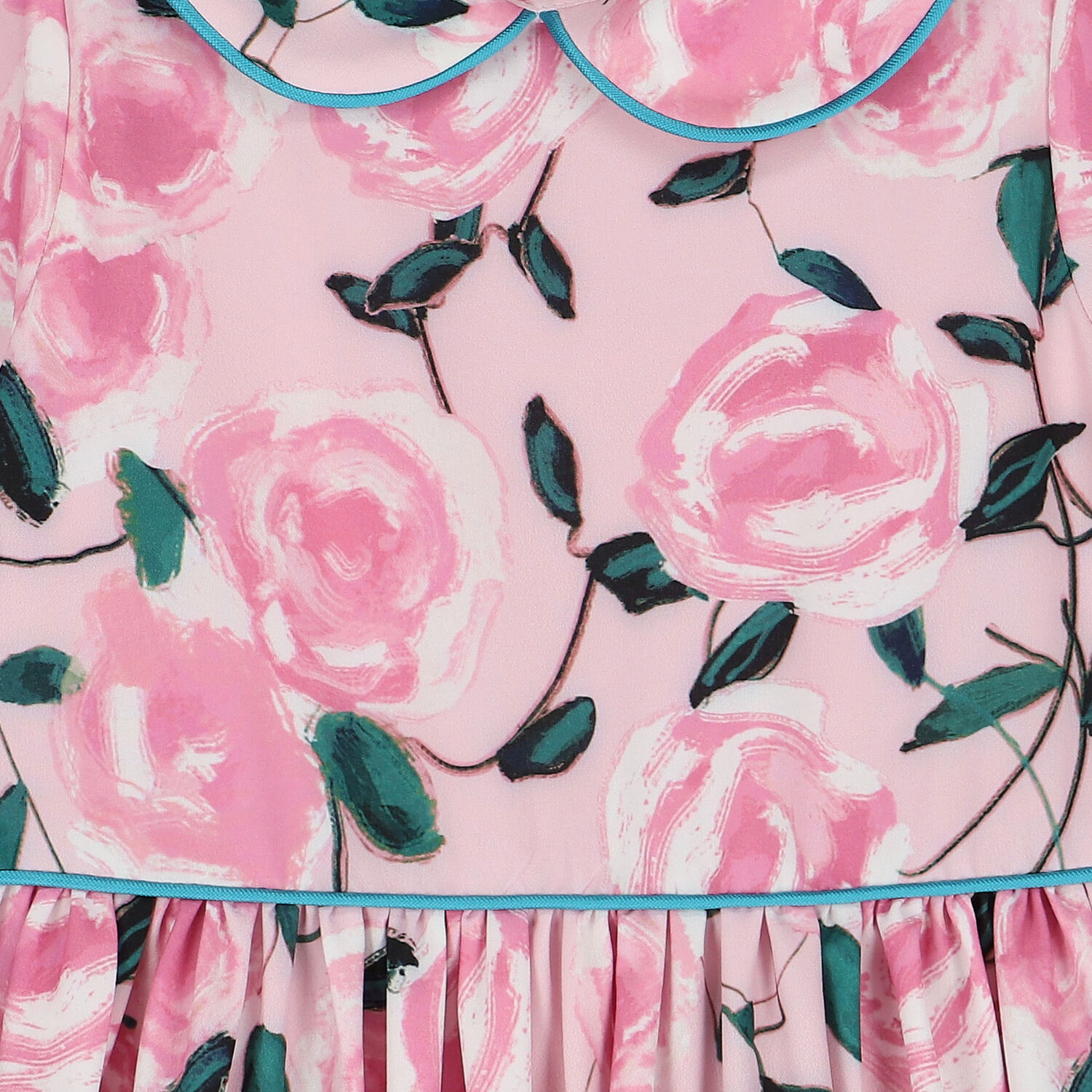 Girls Pink Floral Dress, 1, hi-res image number null