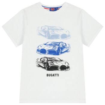 Boys White Logo T-Shirt 