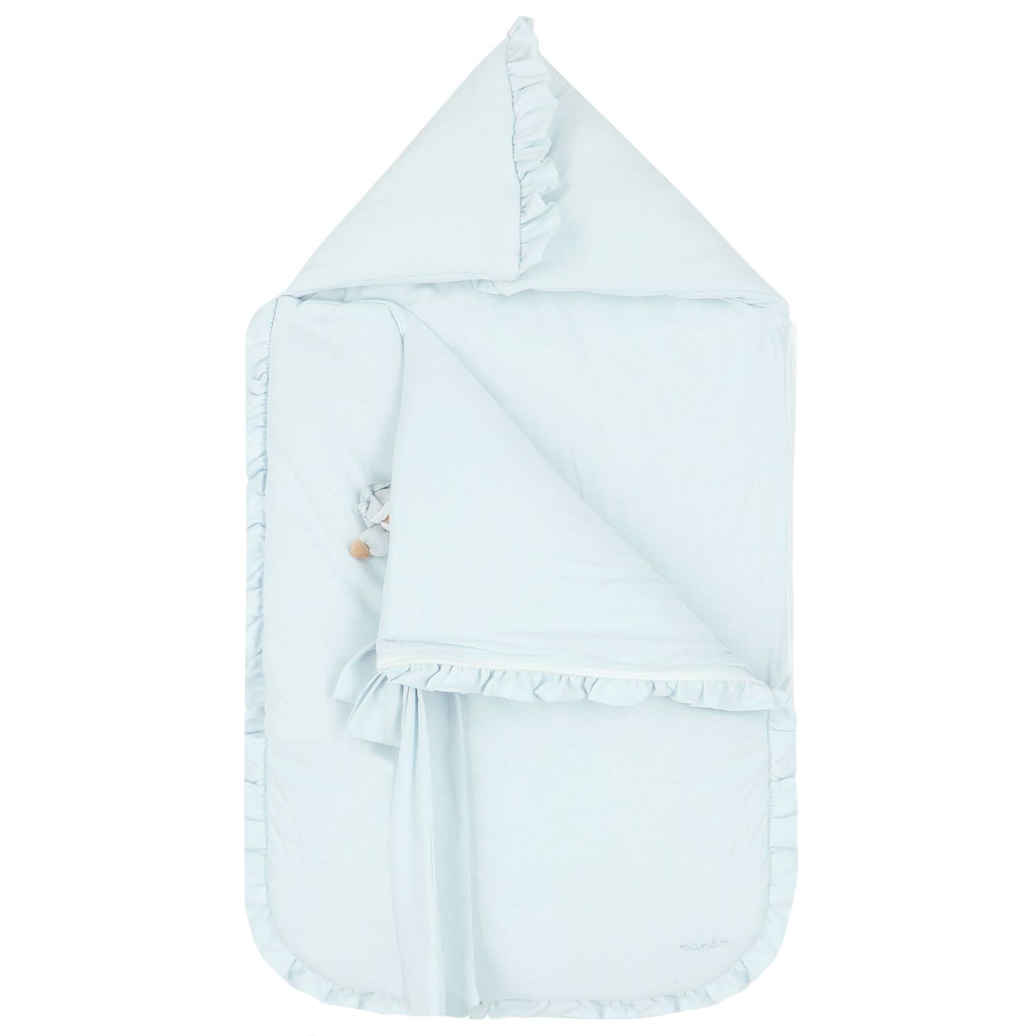 Baby Boys Blue Teddy Bear Nest, 1, hi-res