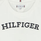 Girls White Logo T-Shirt, 1, hi-res