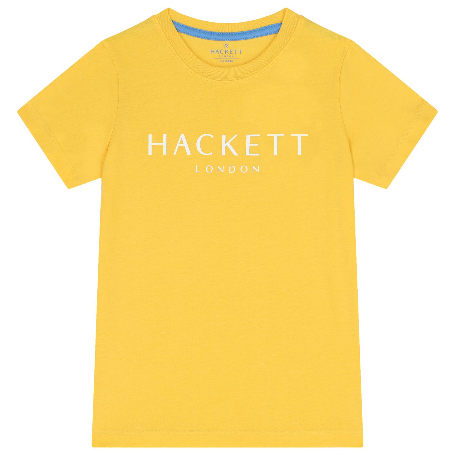 Boys Yellow Logo T-Shirt, 5, hi-res