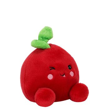 Palm Pals Red & Green Cordial Cherry Soft Toy ( 13cm )
