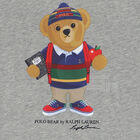 Boys Grey Polo Bear T-Shirt, 1, hi-res