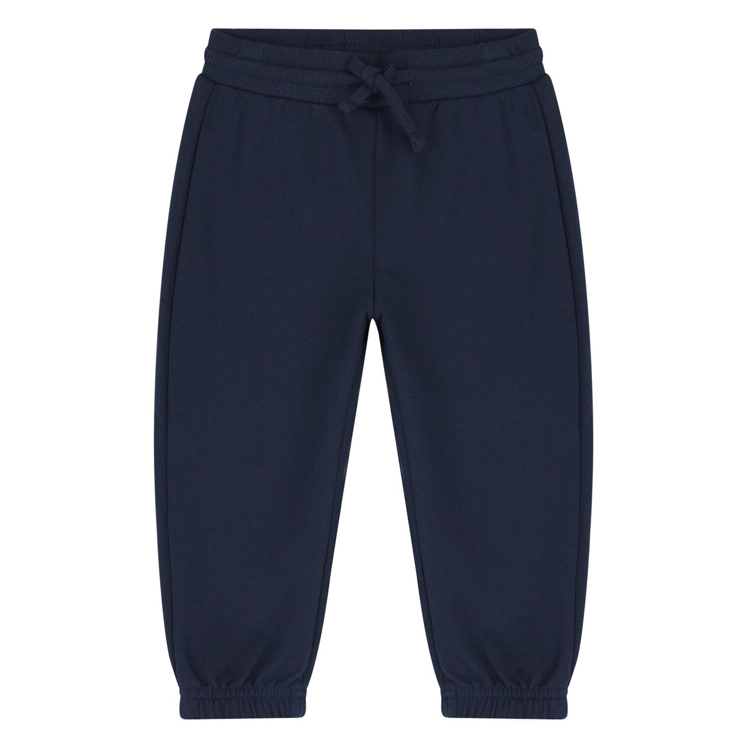 Younger Boys Beige, Yellow & Navy Blue Car Tracksuit Set, 3, hi-res