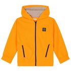 Boys Orange & Beige Tracksuit Set, 1, hi-res