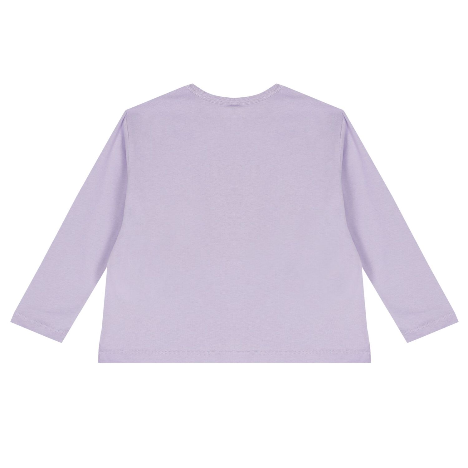 Girls Lilac Logo Long Sleeve Top, 1, hi-res image number null