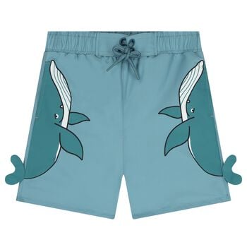 Boys Blue Whale Swim Shorts