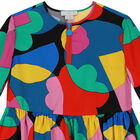 Girls Multi-Coloured Dress, 1, hi-res