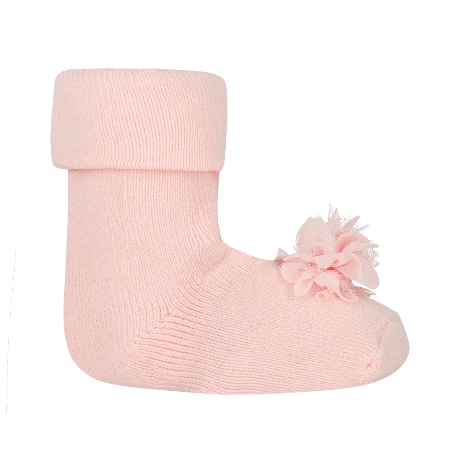 Baby Girls Pink Headband & Socks Set, 2, hi-res