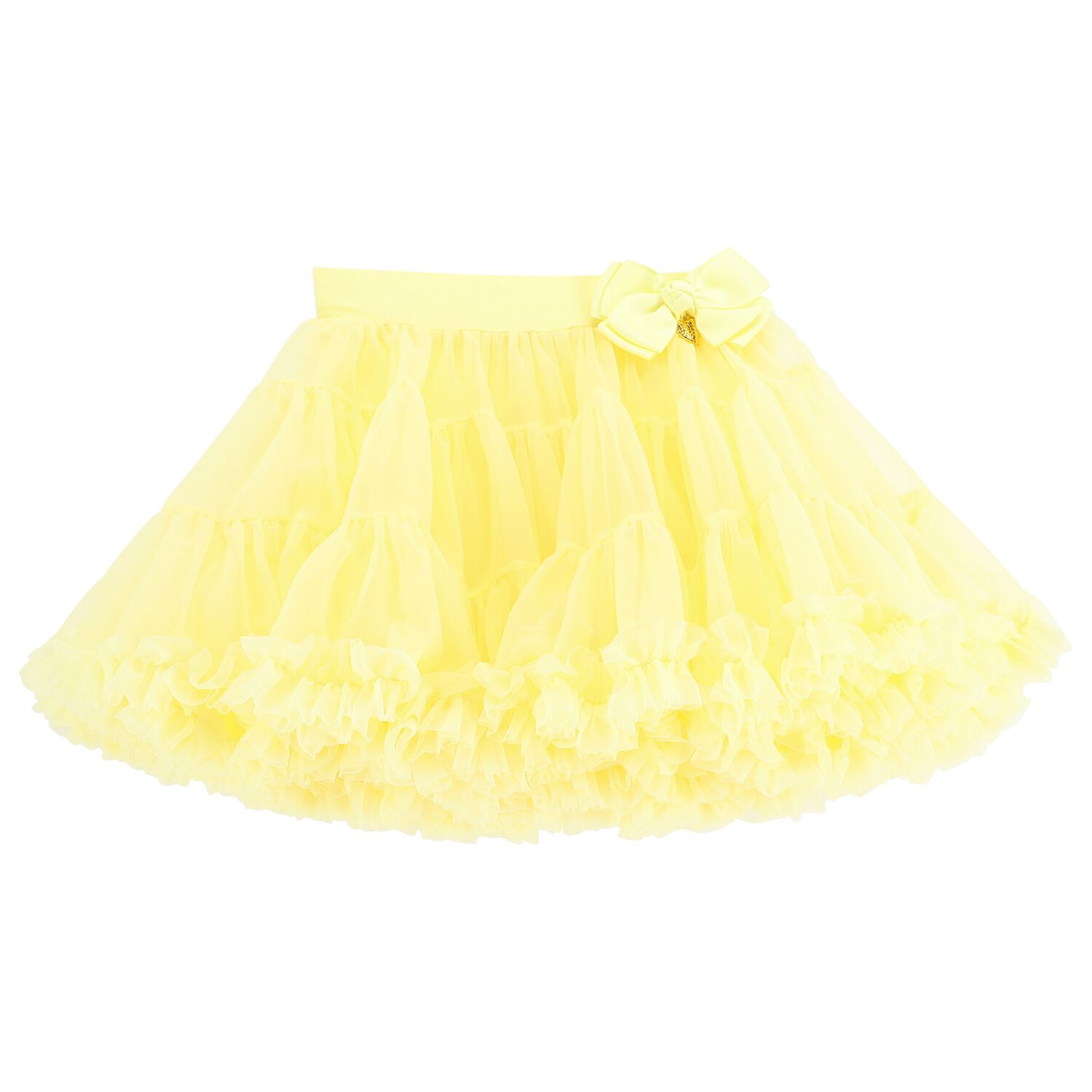 Girls Yellow Tutu Skirt, 12, hi-res