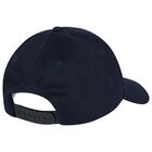 Navy Blue Logo Cap, 1, hi-res