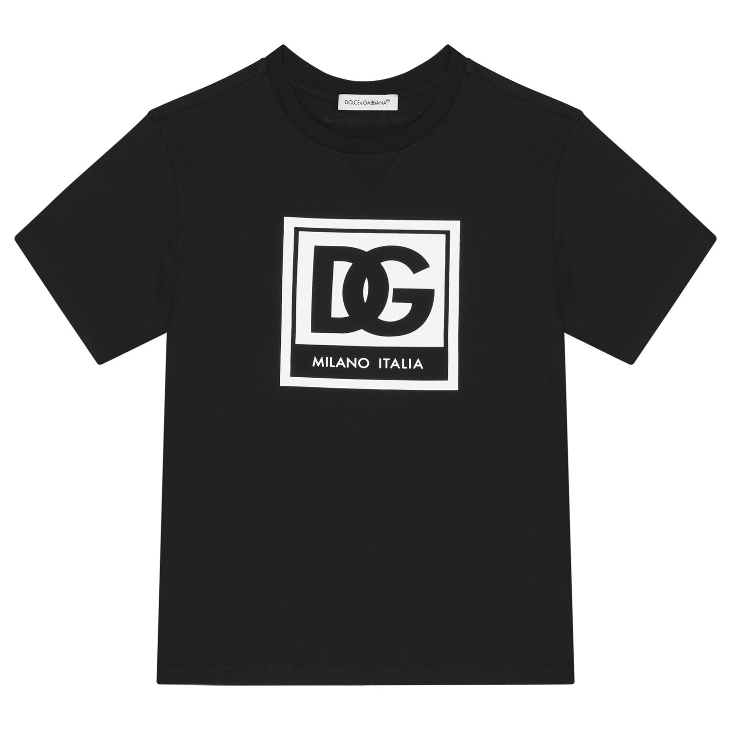 Boys Black Logo T-Shirt, 1, hi-res image number null