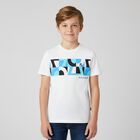 Boys White Logo T-Shirt, 2, hi-res