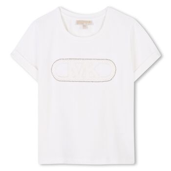 Girls Ivory Logo T-Shirt