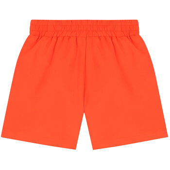 Boys Red Logo Swim Shorts