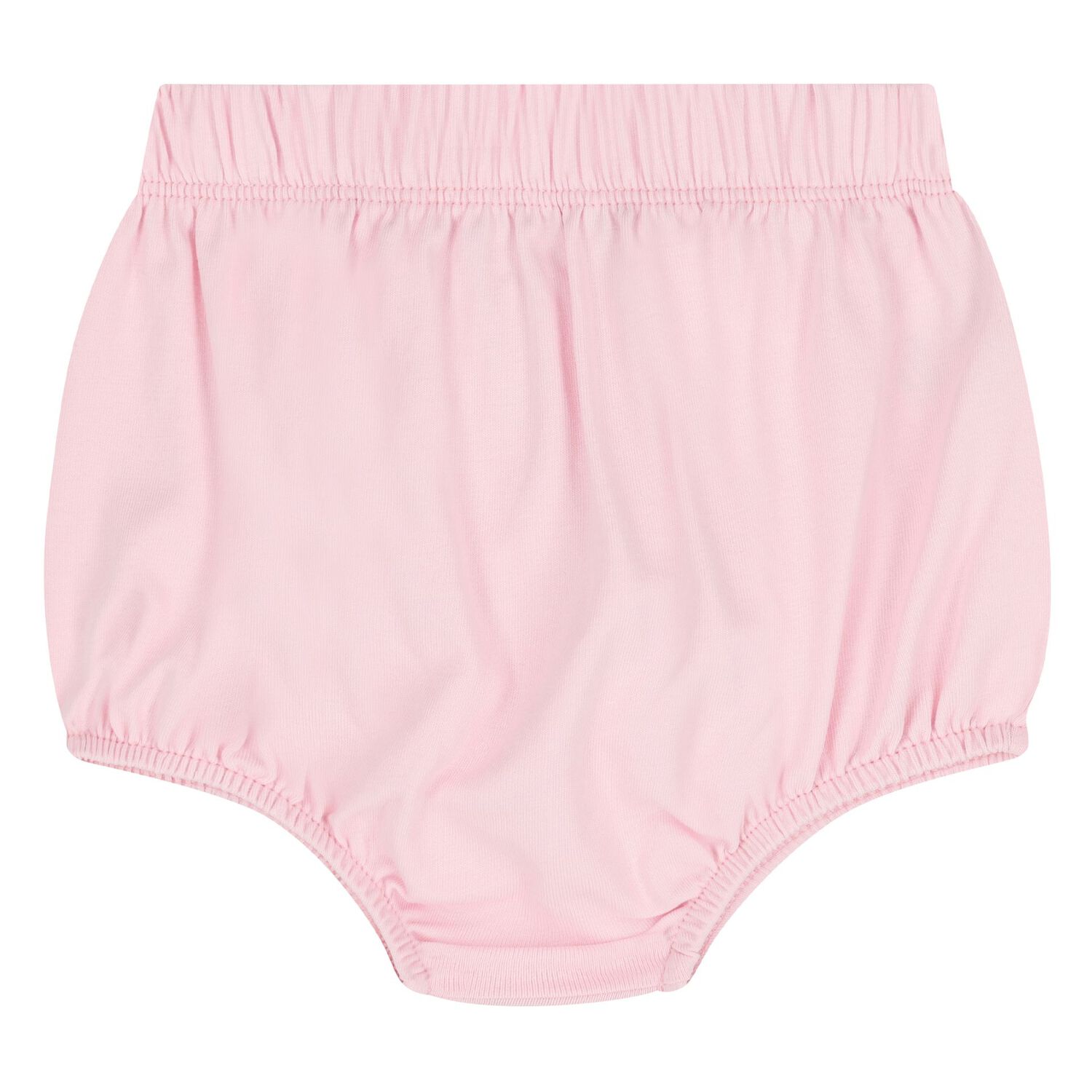 Baby Girls Pink & White Logo Dress Set, 1, hi-res