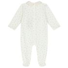 Baby Boys White & Beige Babygrows ( 2-Pack ), 2, hi-res