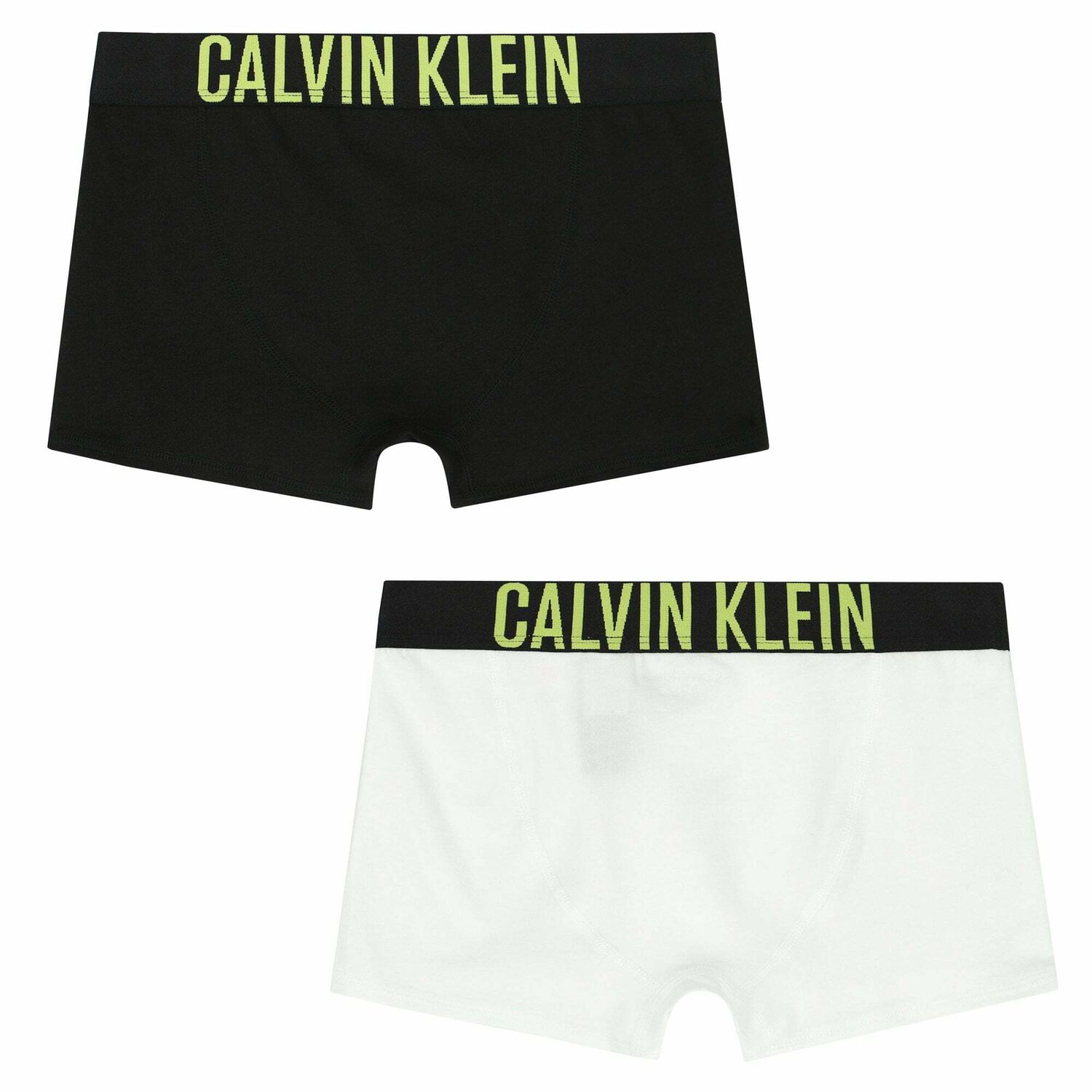 Boys Black & White Logo Boxer Shorts ( 2-Pack ), 1, hi-res