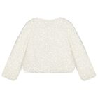 Girls White Sequin Sweatshirt, 1, hi-res